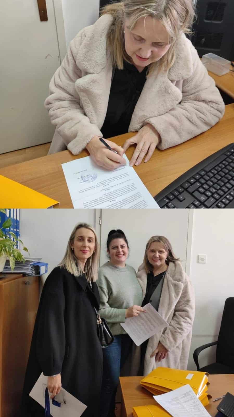 potpisivanje projekta sa Ministrastvom